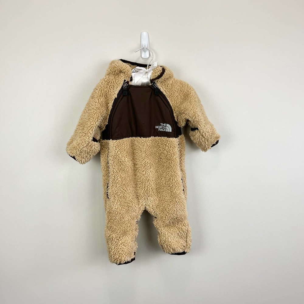 The North Face Infant Plush One Piece Fleece Bunting 0-3 Months